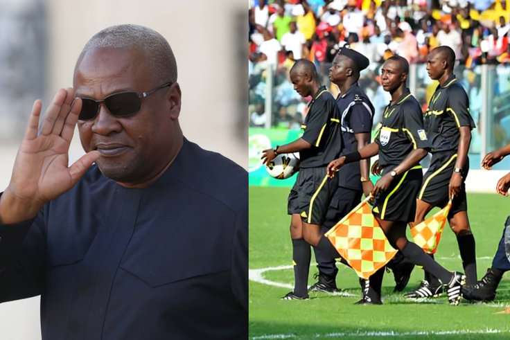 We're suffering - Ghanaian referees cry to Mahama over 5 months unpaid salaries