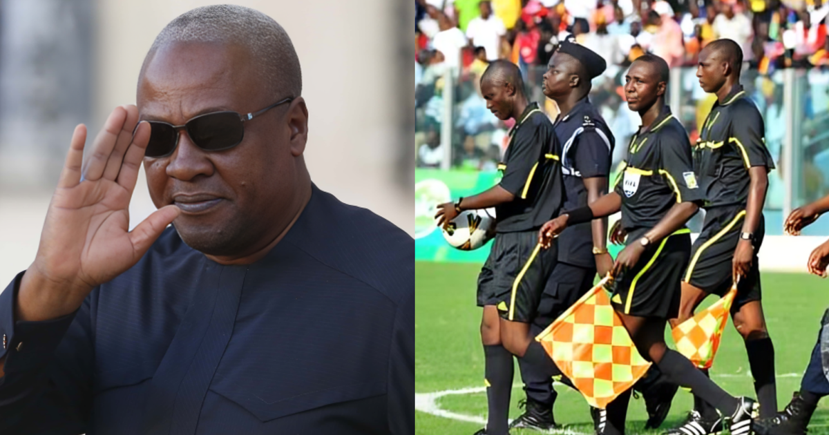 We're suffering - Ghanaian referees cry to Mahama over 5 months unpaid ...