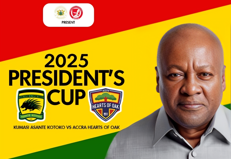 President Mahama to host Hearts of Oak and Kotoko for historic 10th President\'s Cup
