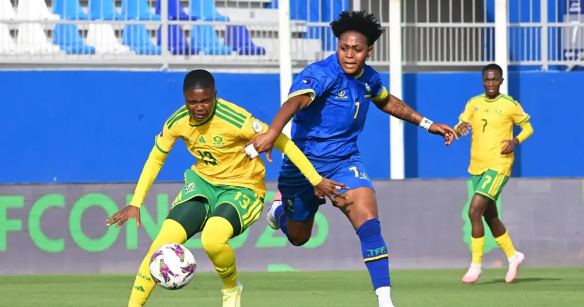 Tanzania beat South Africa to kick off WAFCON 2026 with a historic Group B victory