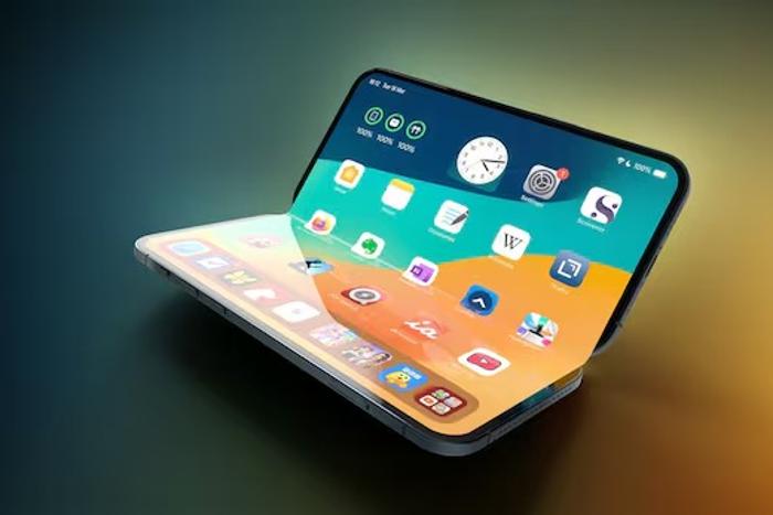 Expected image of Apple's foldable phone 'iPhone Fold, tentative name' slated for release in the second half of 2026. /Macrumors