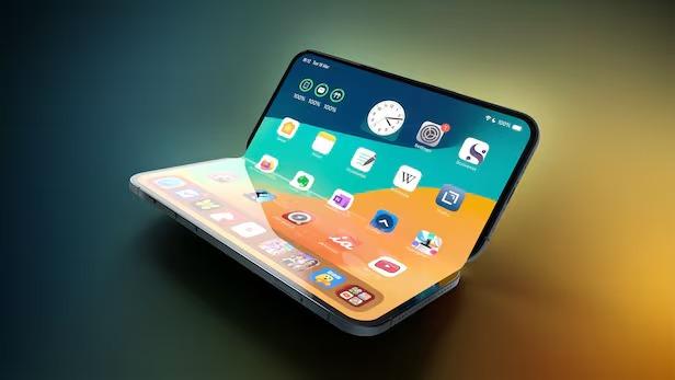 Expected image of Apple's foldable phone 'iPhone Fold, tentative name' slated for release in the second half of 2026. /Macrumors