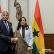 Foreign Affairs Minister Samuel Okudzeto Ablakwa and Her Excellency Anita Anand