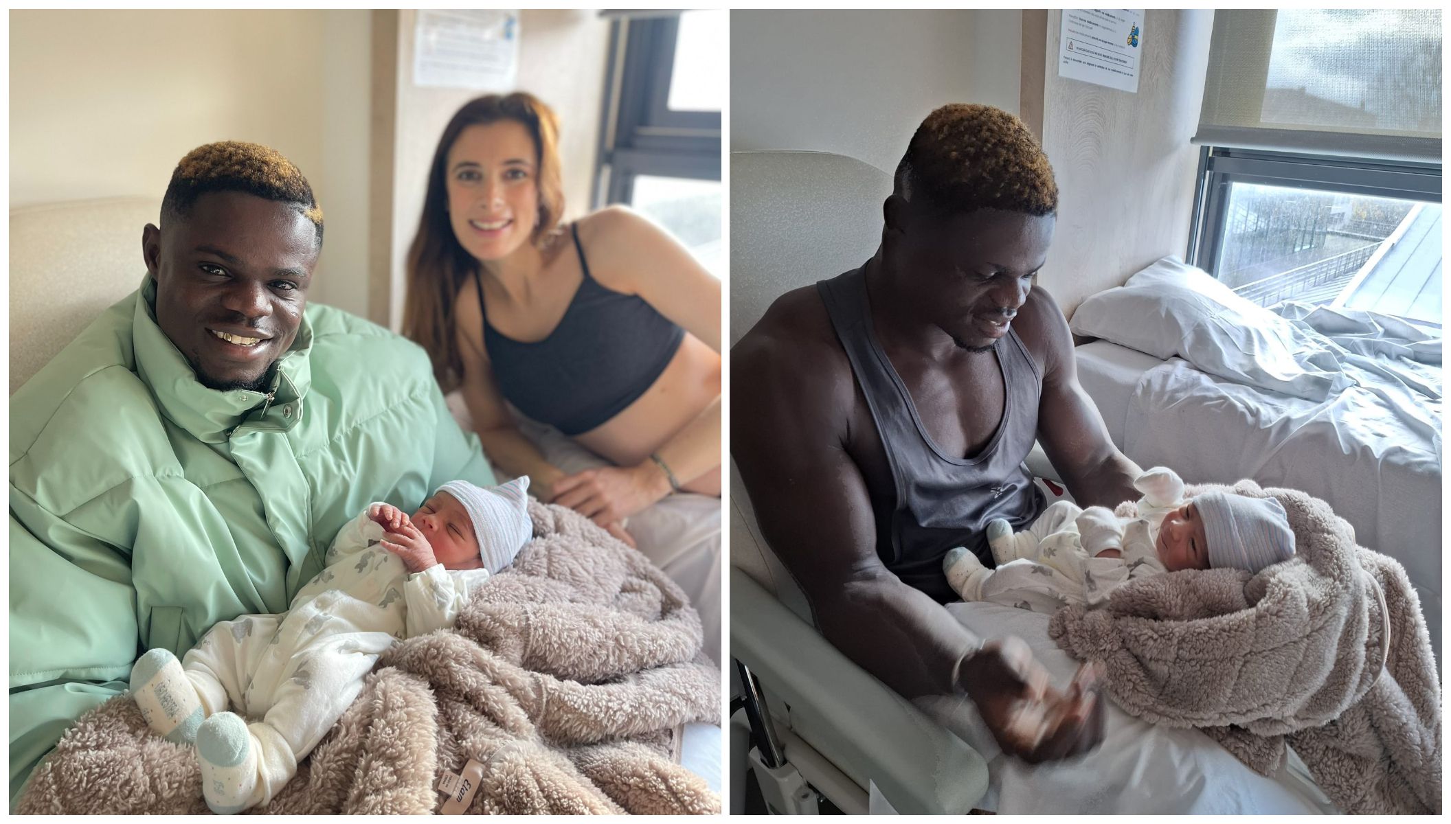 Boxer Freezy Macbones and his partner welcome baby boy