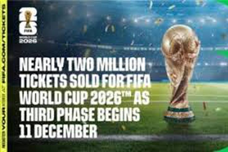 World Cup 2026 nears 2 million tickets sold