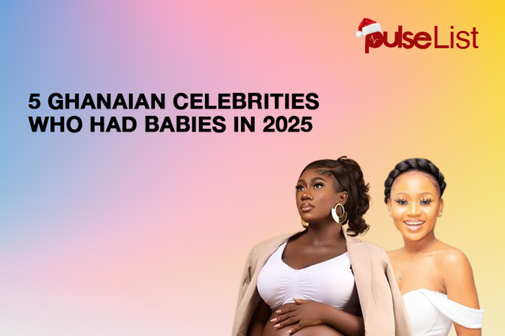 Pulse List: 5 Ghanaian Celebrities Who Gave Birth in 2025
