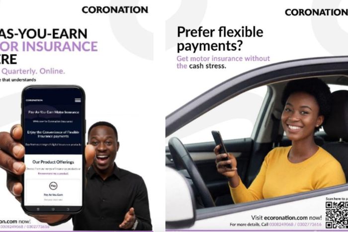 Coronation Insurance Ghana Launches Pay-As-You-Earn Motor Insurance; A Flexible Insurance Payment Plan