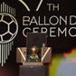 A general view of the Ballon D'Or trophy at the 67th Ballon D'Or Ceremony at Theatre Du Chatelet on October 30, 2023 in Paris, France. (Photo by Pascal Le Segretain/Getty Images)