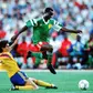 Roger Milla | Photo by Bongarts/Getty Images