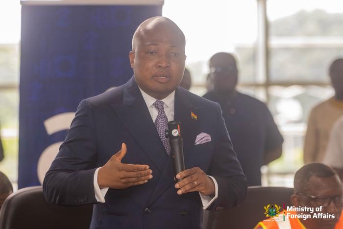 Foreign Affairs Minister Samuel Okudzeto Ablakwa