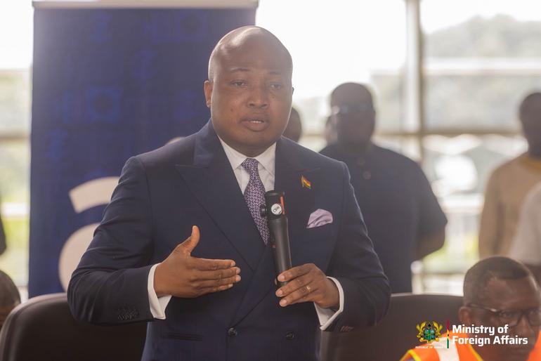 Foreign Affairs Minister Samuel Okudzeto Ablakwa