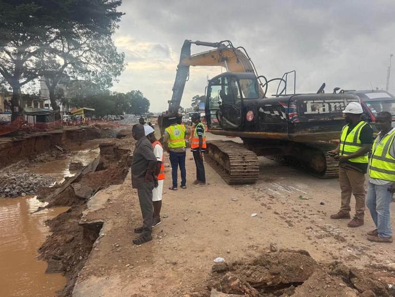 GWL said its engineers and technical teams are working to repair the damaged pipeline and restore normal water supply.