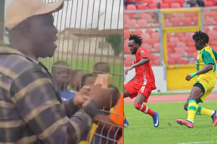 Nana Agyemang Badu I gifts children money after Aduana Stars beat Kotoko [Video]