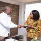 John Dramani Mahama and Jean Mensa