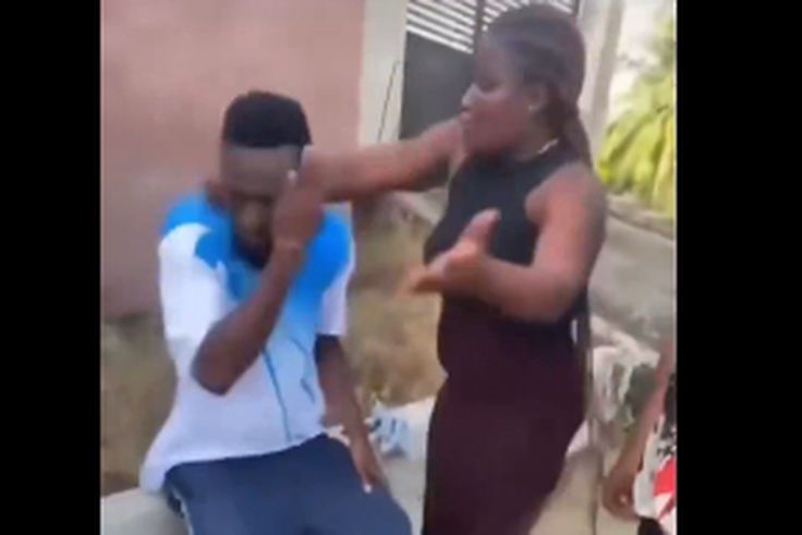 Police arrest woman captured in a viral video assaulting her boyfriend