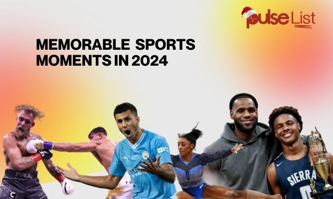 Memorable sports moments of 2024