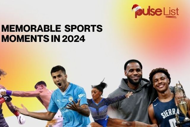 Memorable sports moments of 2024
