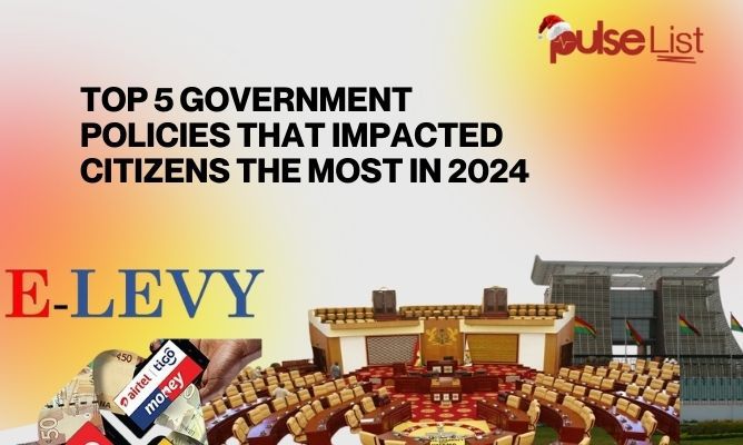 Top 5 government policies that impacted citizens the most in 2024