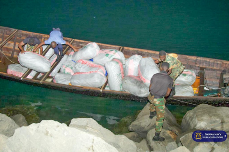 Ghana Navy seizes 37 sacks of suspected Indian Hemp near Sege