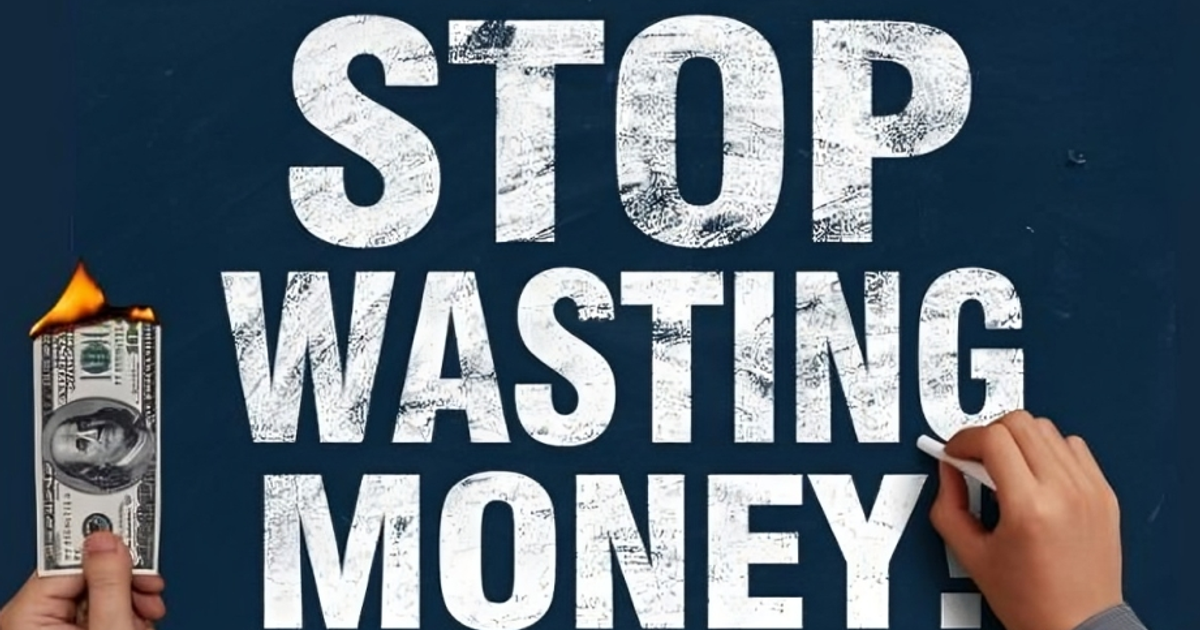 Stop wasting money 8 Things you buy monthly that you don't really need