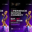 Ghana Comedy Awards 2026: Full nominees, venue, performers, tickets and how to attend