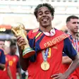 Spain and Barcelona player Lamine Yamal