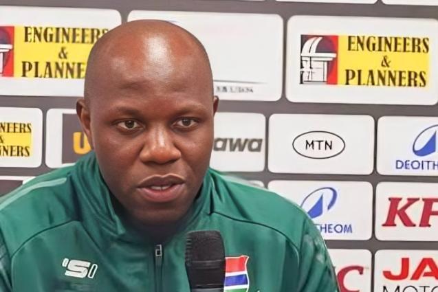 The Gambia assistant coach Abdul Jammeh