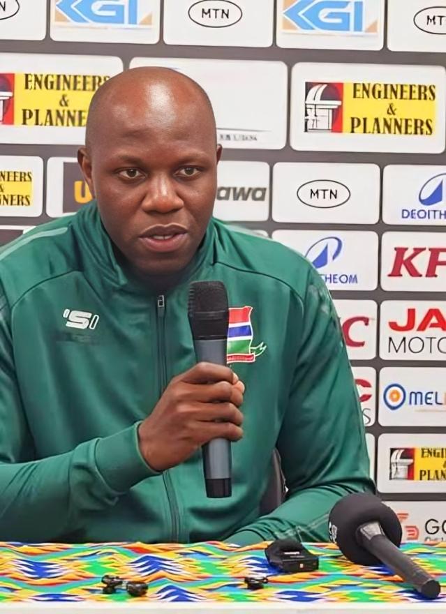 The Gambia assistant coach Abdul Jammeh