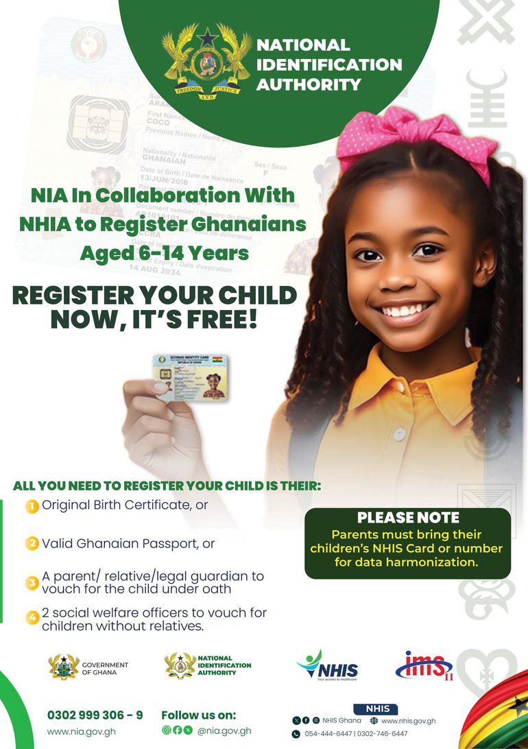 How to register your child for a Ghana card: A step-by-step guide