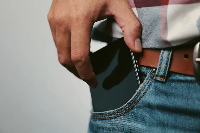 Your pocket might not be the best place to store your phone. (Getty Images)
(ipuwadol via Getty Images)