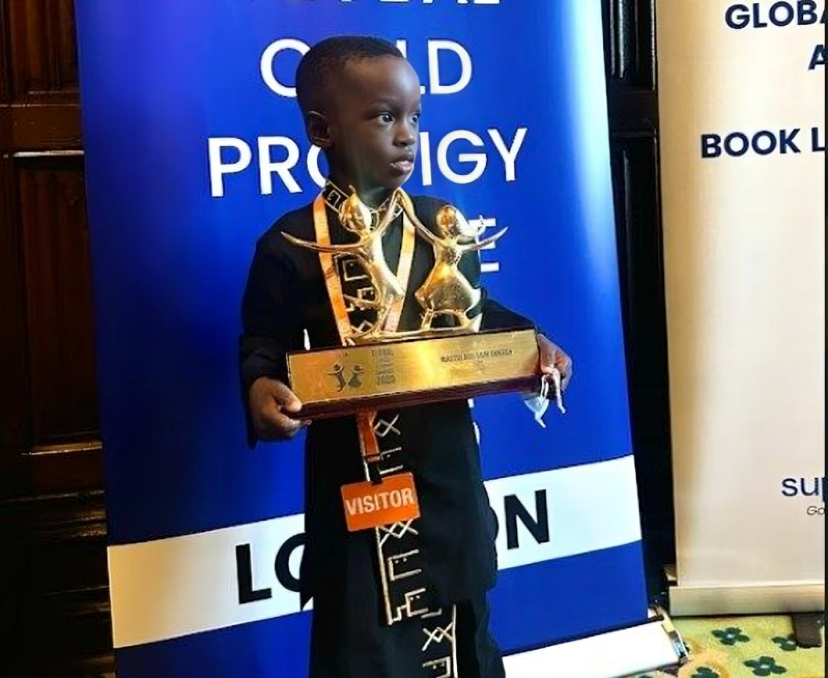 2-year-old Ghanaian artist Ace-Liam wins 2025 Global Child Prodigy Award