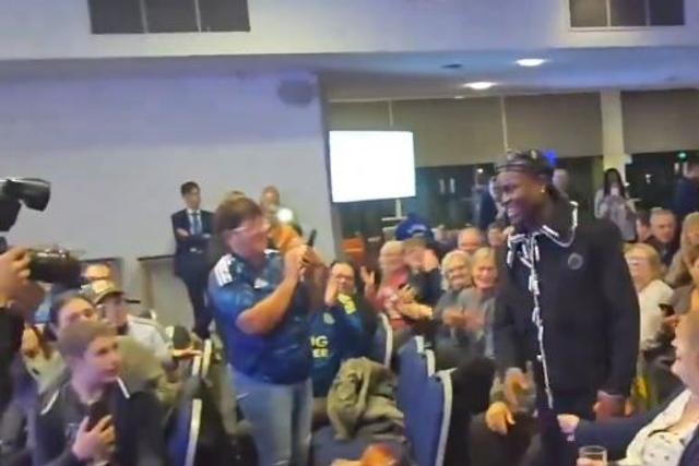 Issahaku’s emotional 'Back Stronger' documentary premiere draws 500+ Leicester fans [Video]