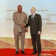 President Mahama and Vladimir Putin