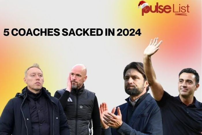 Top 5 coaches sacked in 2024