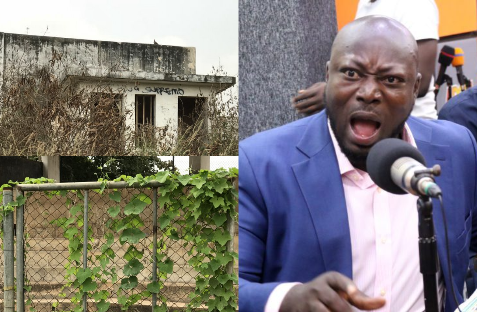 George Opare Addo promises to renovate 'rotten' Azumah Nelson Sports Complex