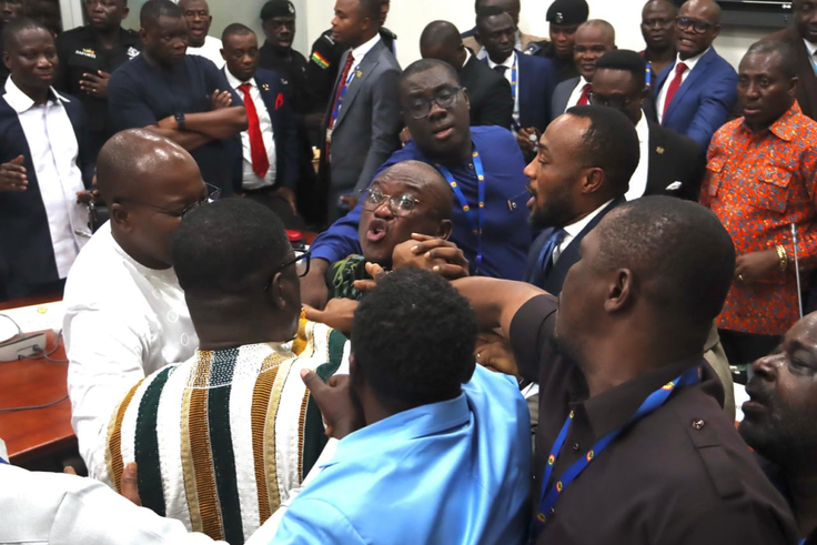 Breaking: Speaker suspends Annoh-Dompreh, 3 other MPs over Appointments Committee chaos