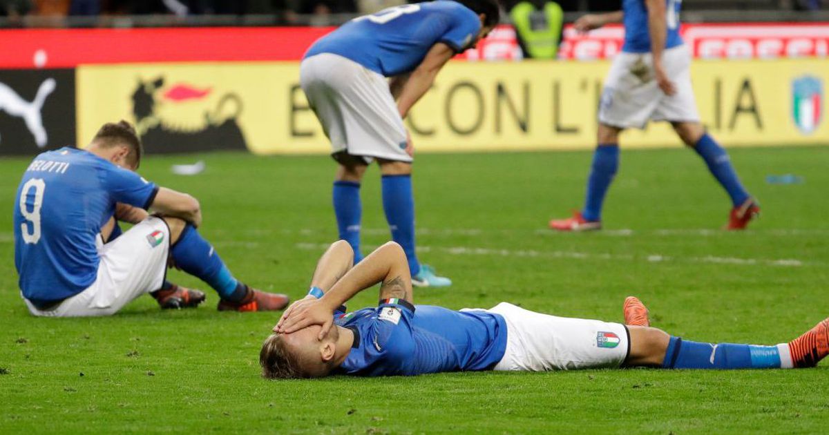 Italy misses out on World Cup for third time after shock Bosnia-Herzegovina defeat