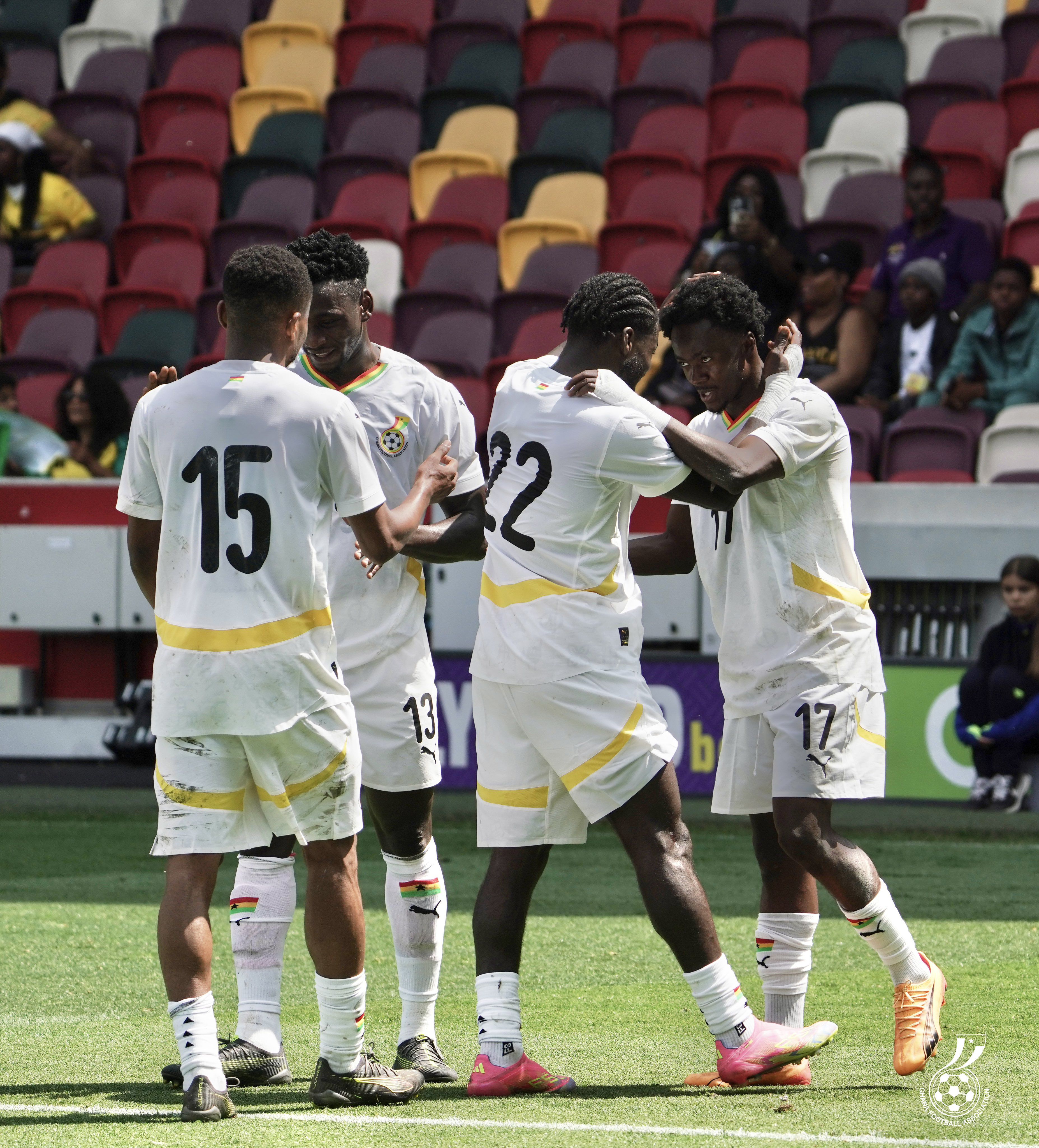 Ayew, 3 first-time scorers aid Ghana thrash Trinidad & Tobago for 3rd place in Unity Cup