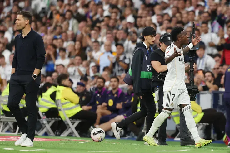 Xabi Alonso breaks silence on Vinicius Junior's El Clasico substitution drama