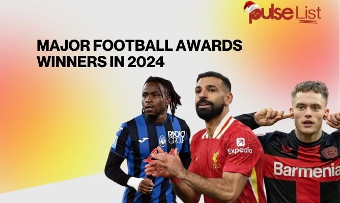 Major football awards winners in 2024