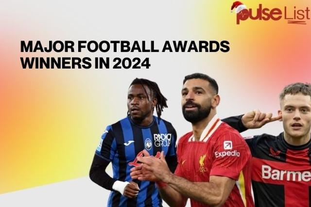 Major football awards winners in 2024