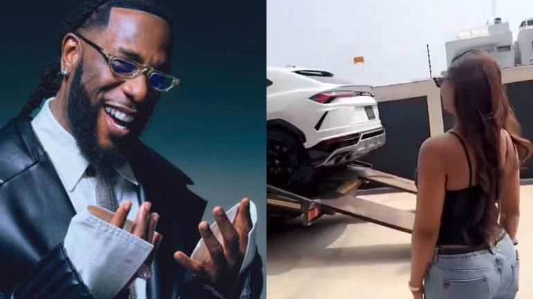 Sophia Egbueje finally gets her Lamborghini amid sex-for-Lambo saga with Burna Boy