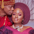 Beautiful moment as Lateef Adedimeji and his wife Mo Bimpe welcome triplets