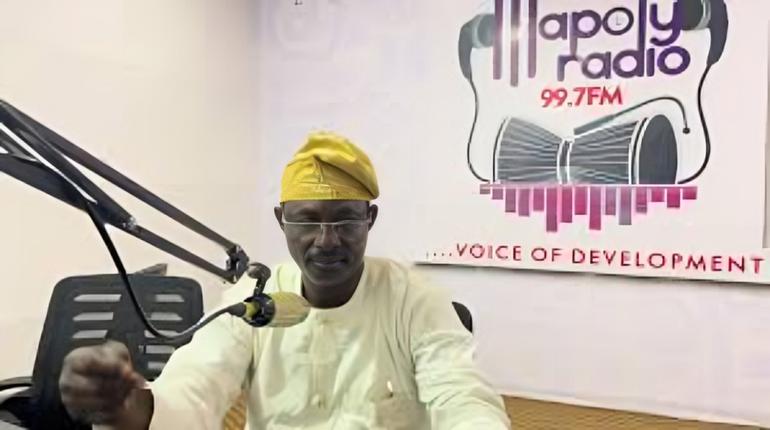 MAPOLY's Head of Public Relations and Protocol, Mr Yemi Ajibola.