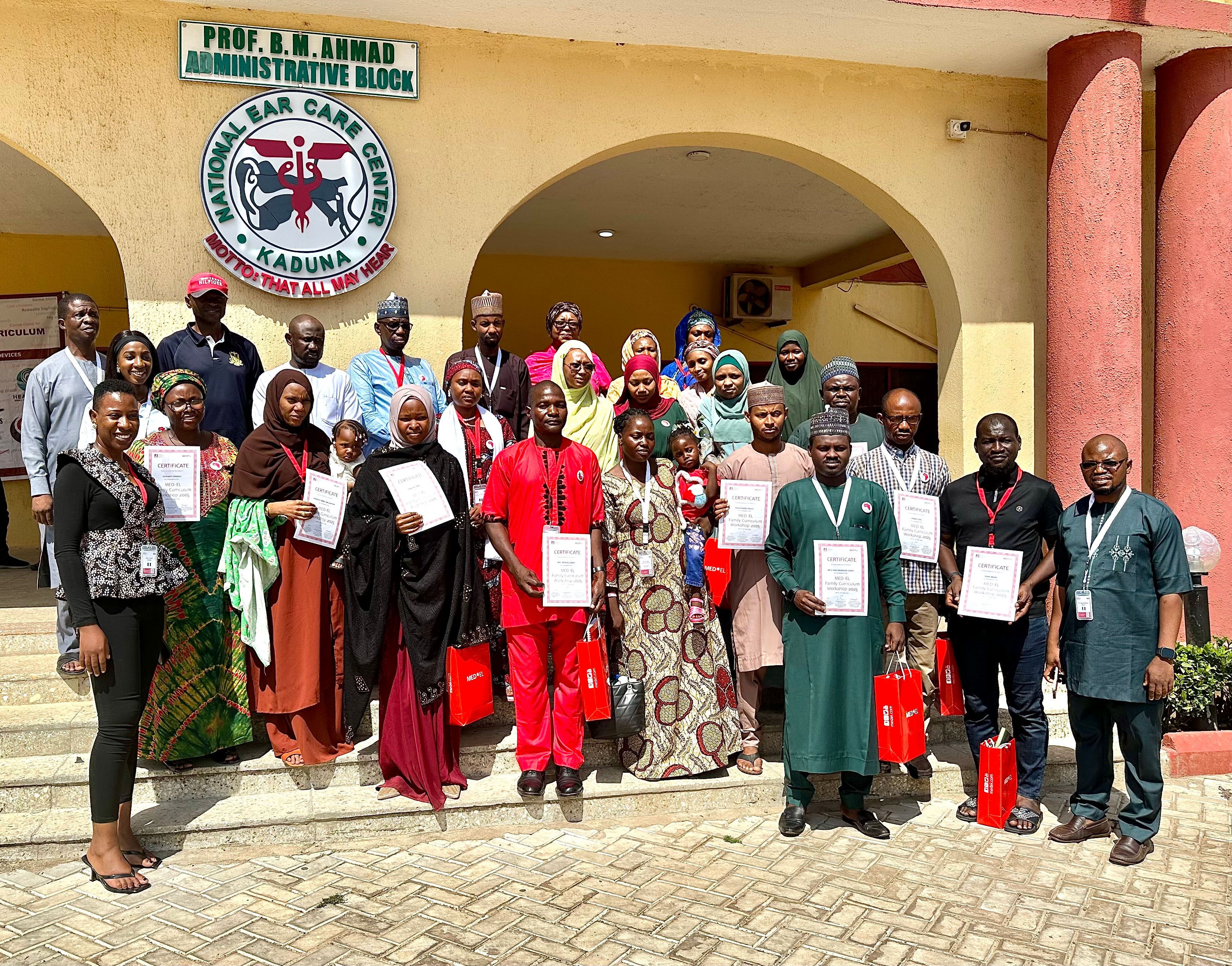 MED-EL Hosts First-Ever Family Curriculum Workshop in Nigeria to Empower Parents of Children with Hearing Loss