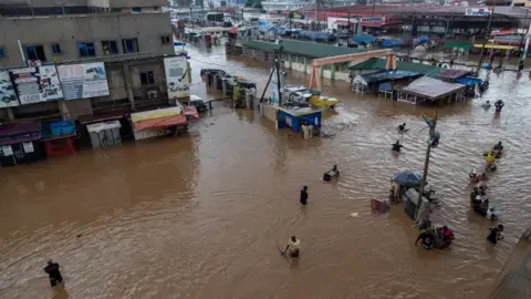 At least 13 people were killed in Ghana's flooding over the past week