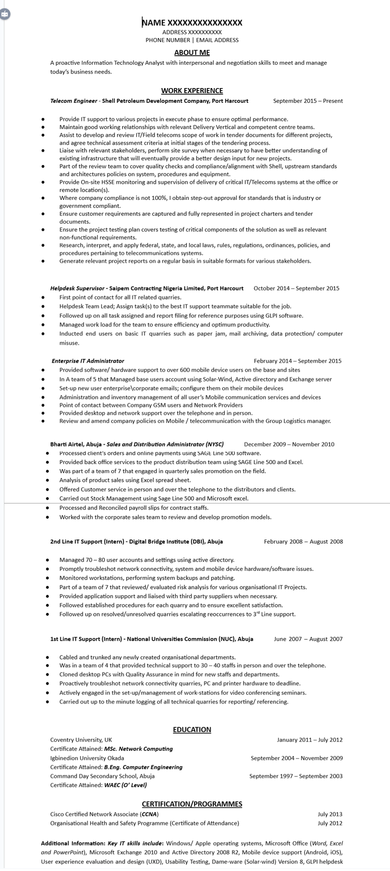 best-cv-template-for-it-and-tech-roles