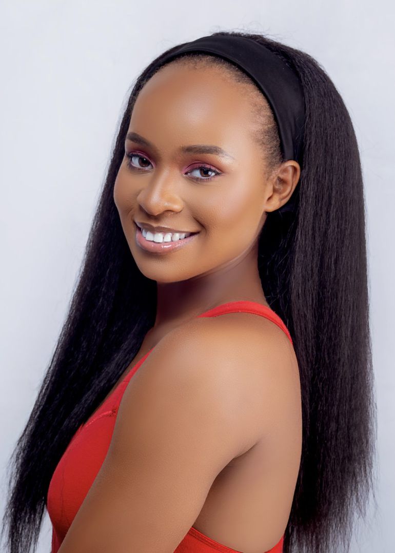 Kinky Straight Headband Wig