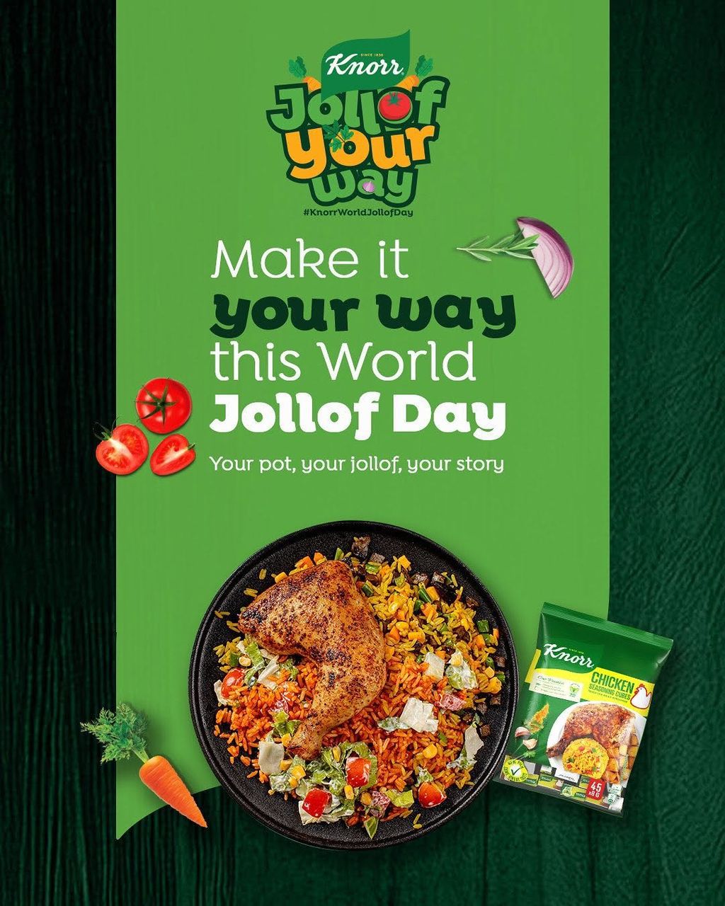 From Smoky Pots to Family Stories: How Knorr and its Creators Encouraged Nigerians to ‘Jollof Their Way’ on World Jollof Day