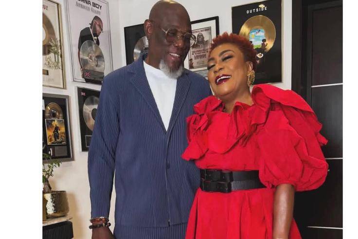 Burna Boy’s parents celebrate 36th wedding anniversary with lovely photos